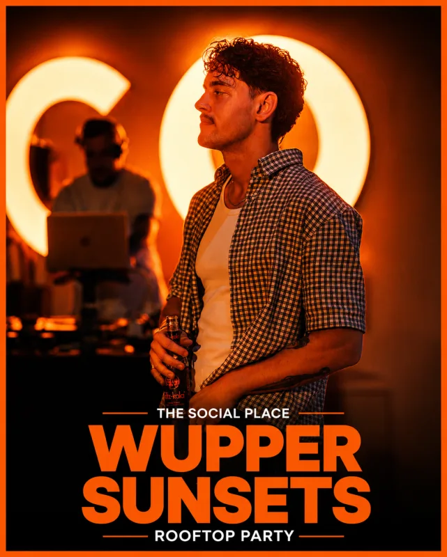 Wupper Sunsets — DJ-Portrait beim Auflegen